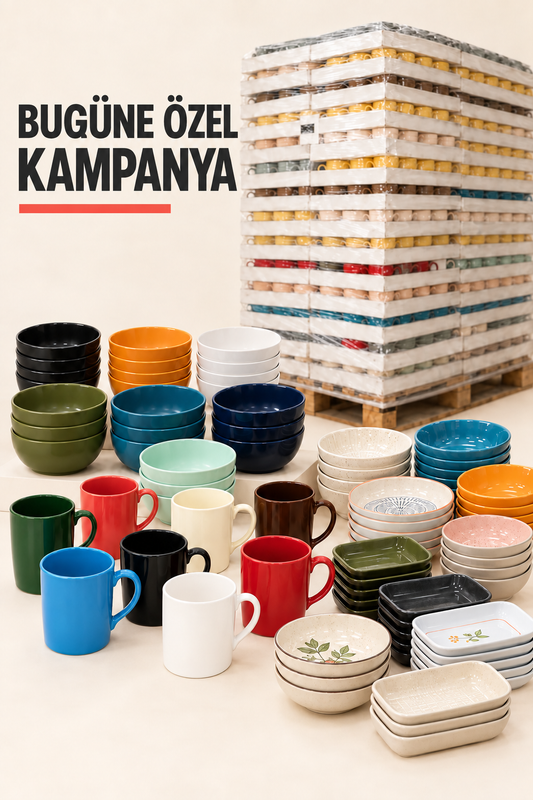 720 Parça Karma Kupa, Kase, Çerezlik (Adet 22,5 TL)