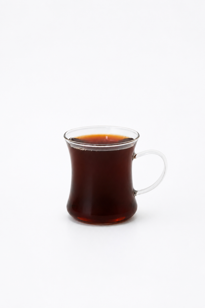 Borosilikat Cam 6'lı Çay Bardağı KOD:TUTKU-3388