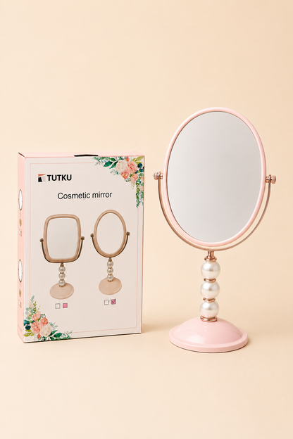İncili Ayaklı Oval Ayna KOD:TUTKU-3437