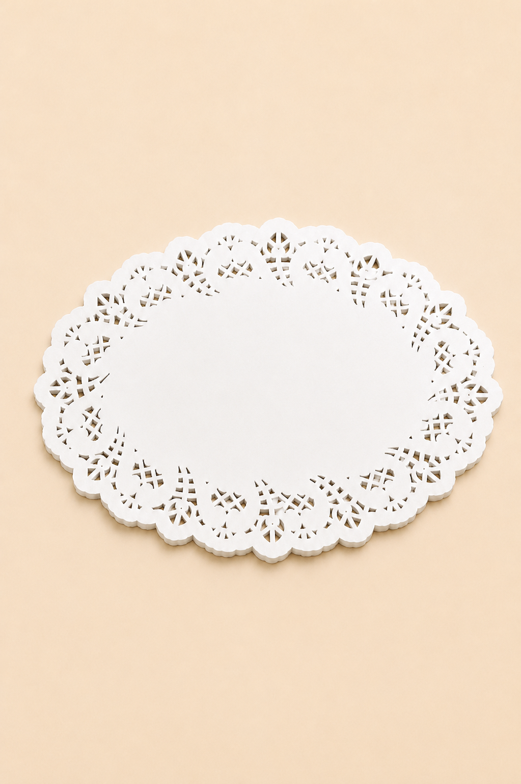 Oval Sunum Dantel Kağıt 16*23 Cm KOD:TUTKU-3482