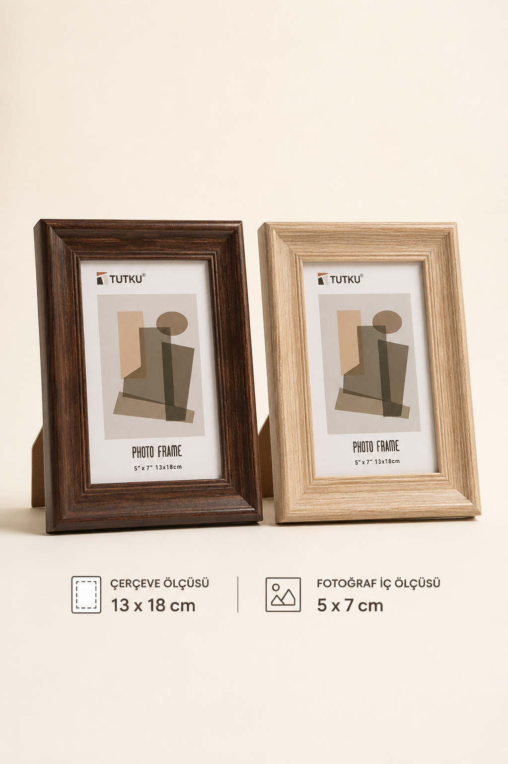Ahşap Kalın Çerçeve 15*20 KOD:TUTKU-3464