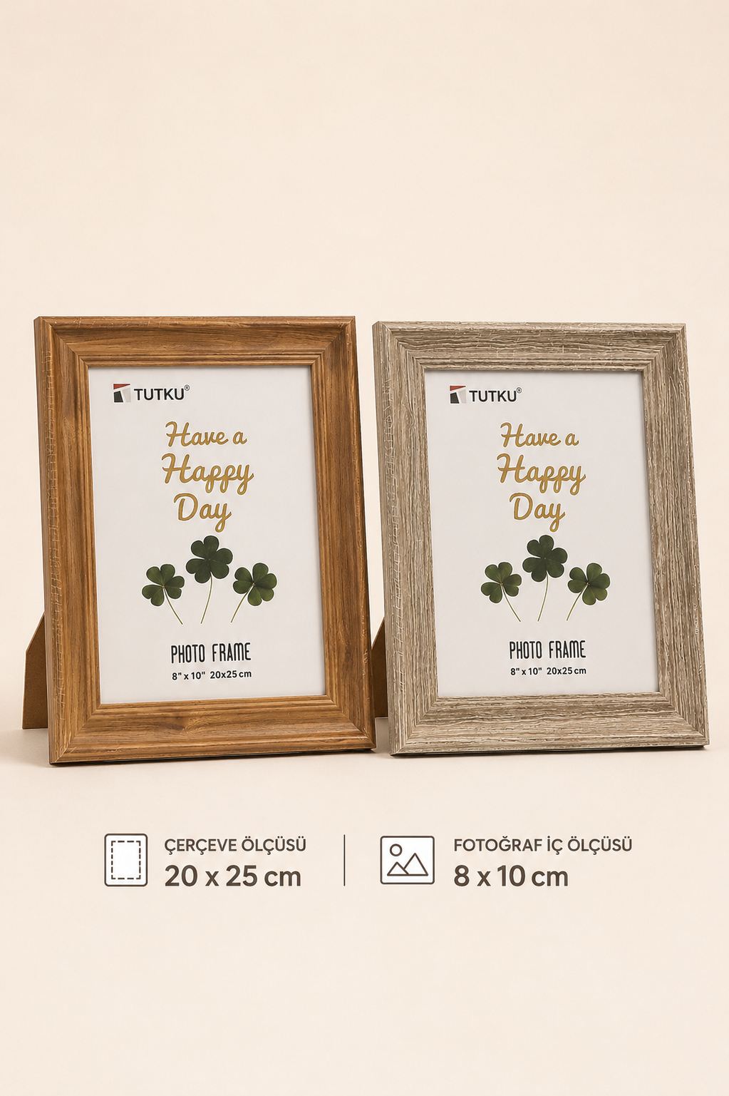 Ahşap Kalın Çerçeve 20*25 KOD:TUTKU-3466