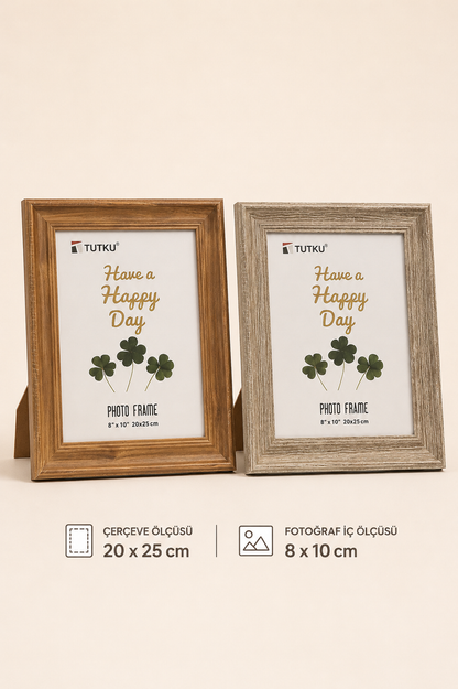Ahşap Kalın Çerçeve 20*25 KOD:TUTKU-3466
