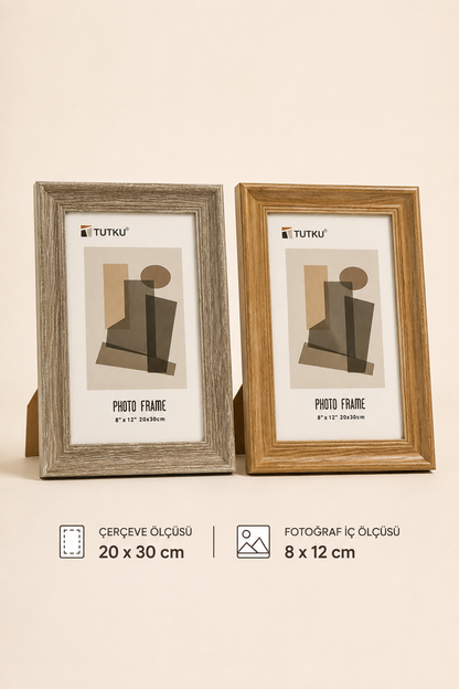 Ahşap Kalın Çerçeve 20*30 KOD:TUTKU-3465