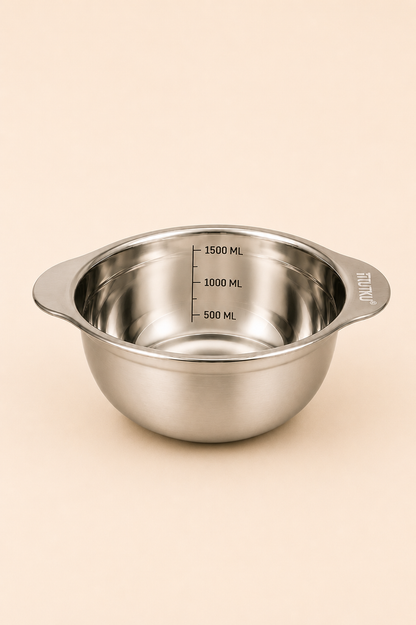 Paslanmaz Çelik 1,5 Litre Ölçü Kabı 23 Cm KOD: TUTKU-3516