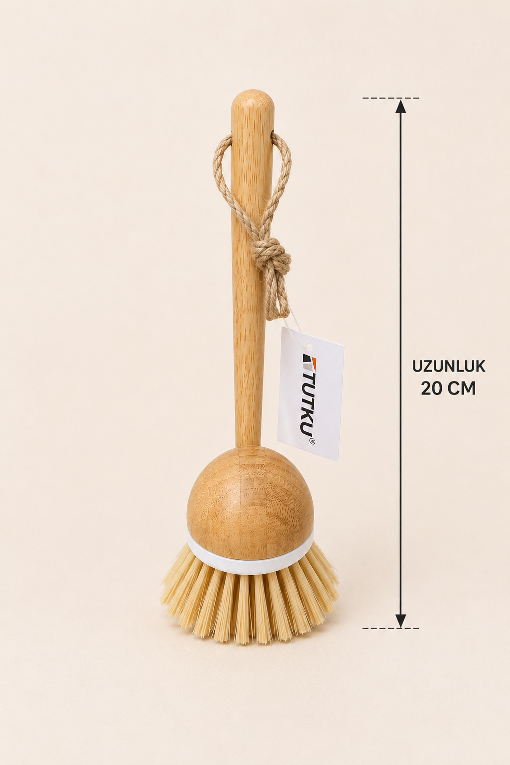 Ahşap Saplı Fırça KOD: TUTKU-3546