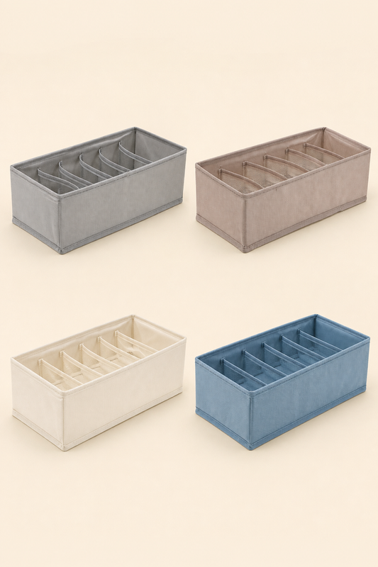 6 Bölmeli Bez Organizer 32x15x10 Cm KOD: TUTKU-1972