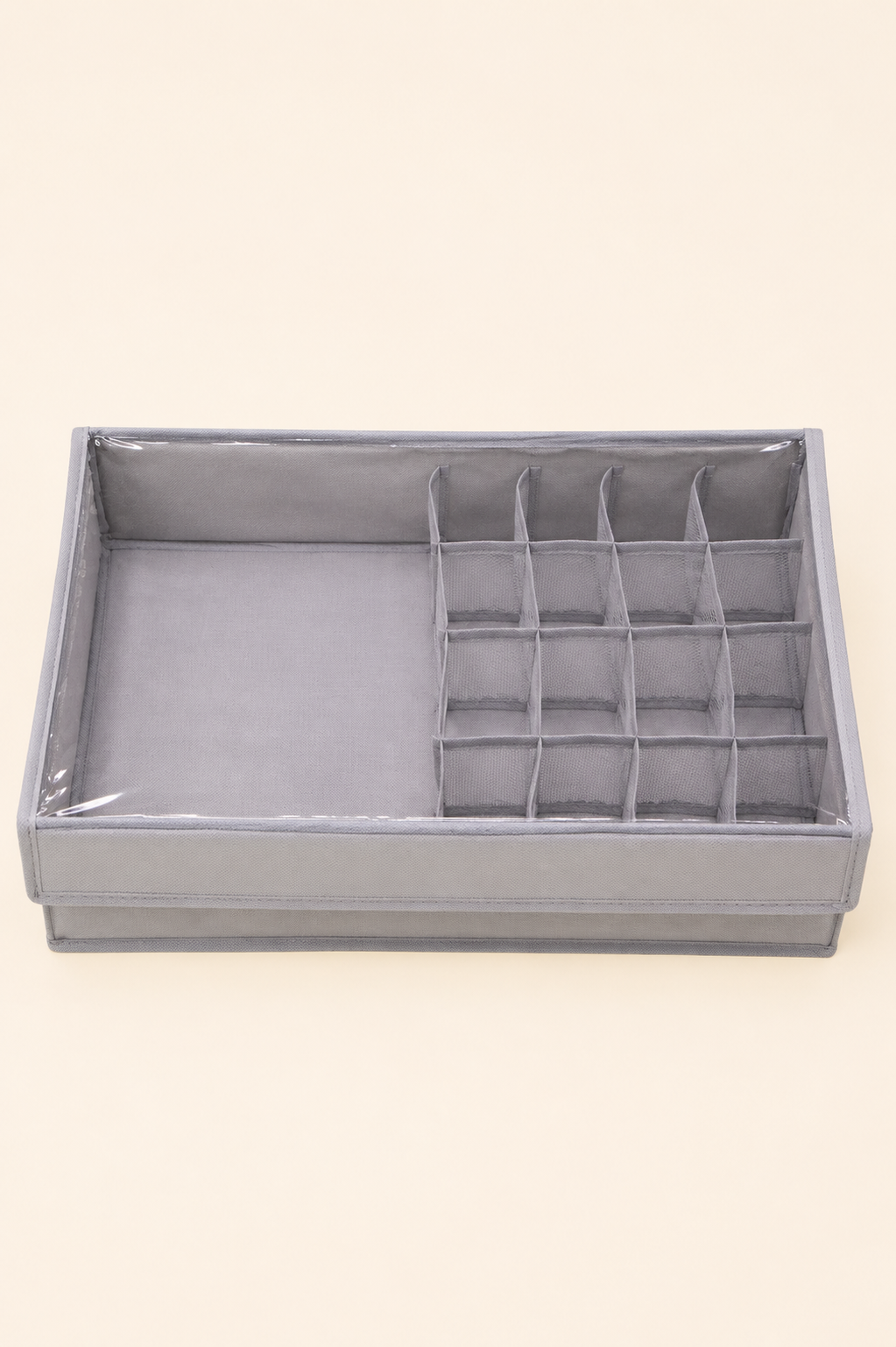 17 Bölmeli Kapak Bez Organizer 43x28x11 Cm KOD: TUTKU-1982