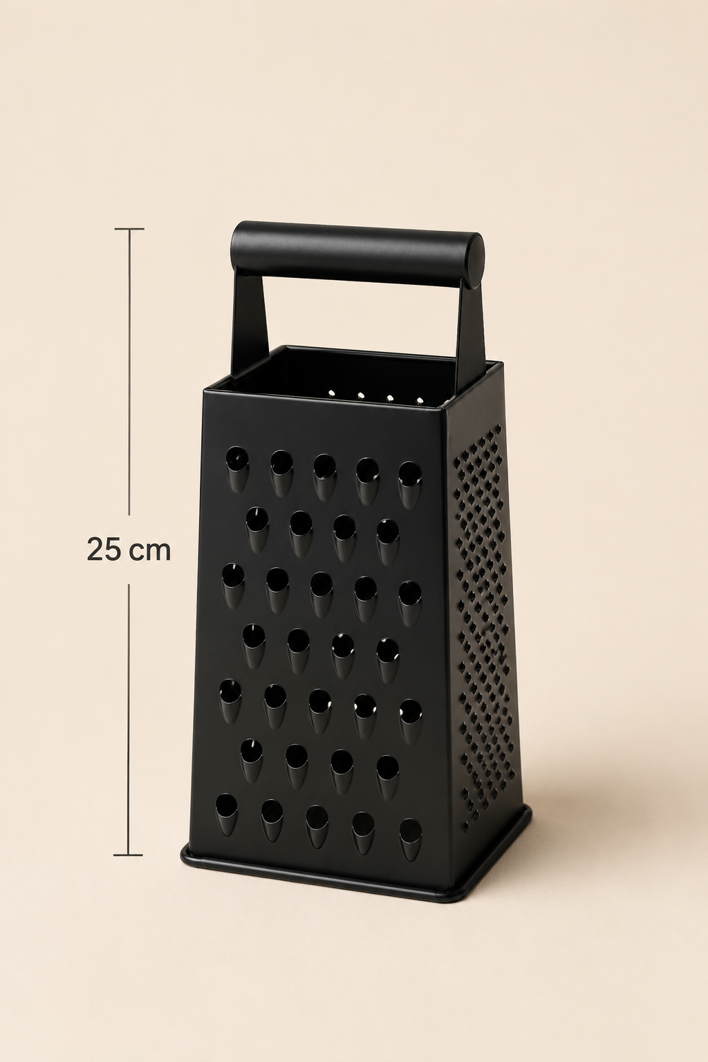 Metal Siyah Rende 25 Cm KOD: TUTKU-3534
