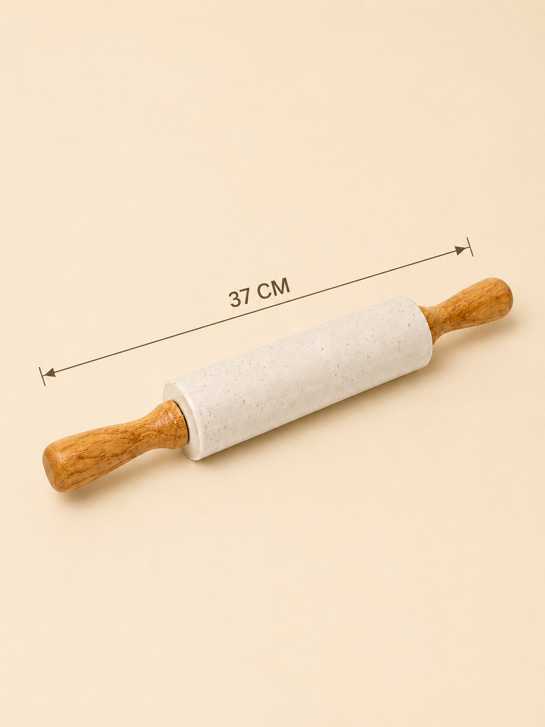 37 Cm Ahşap Saplı Silikon Merdane KOD: TUTKU-2574