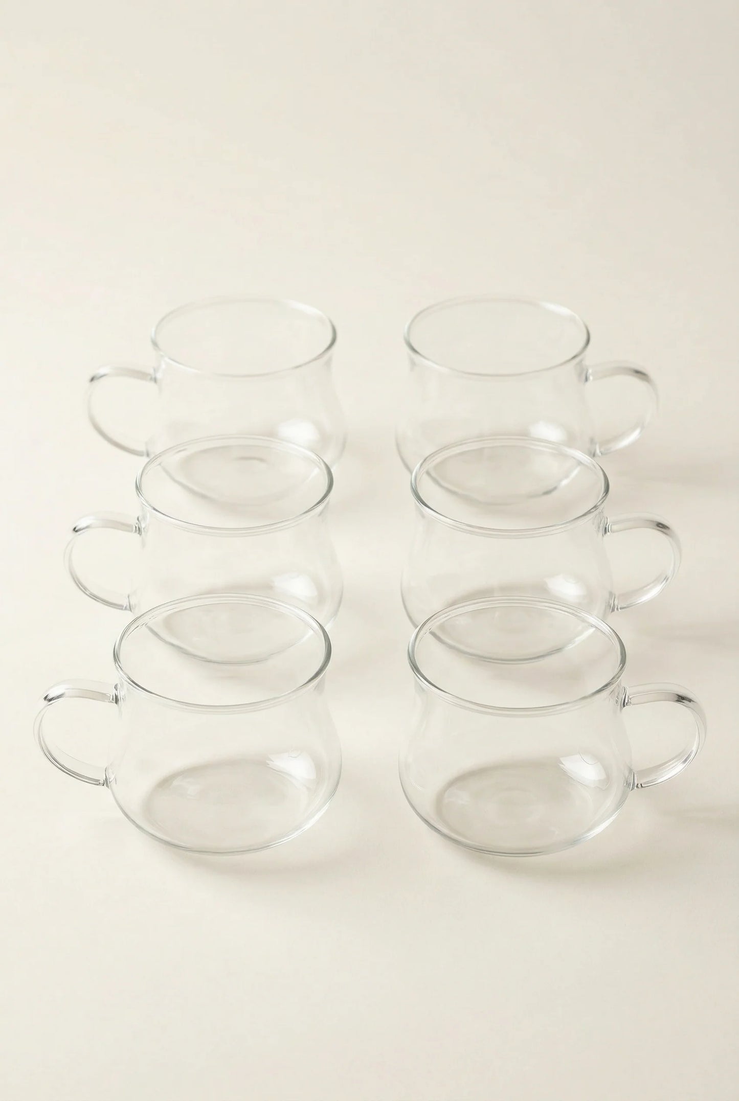 6'lı Borosilikat Çay Fincanı 200 ML KOD: TUTKU-3051