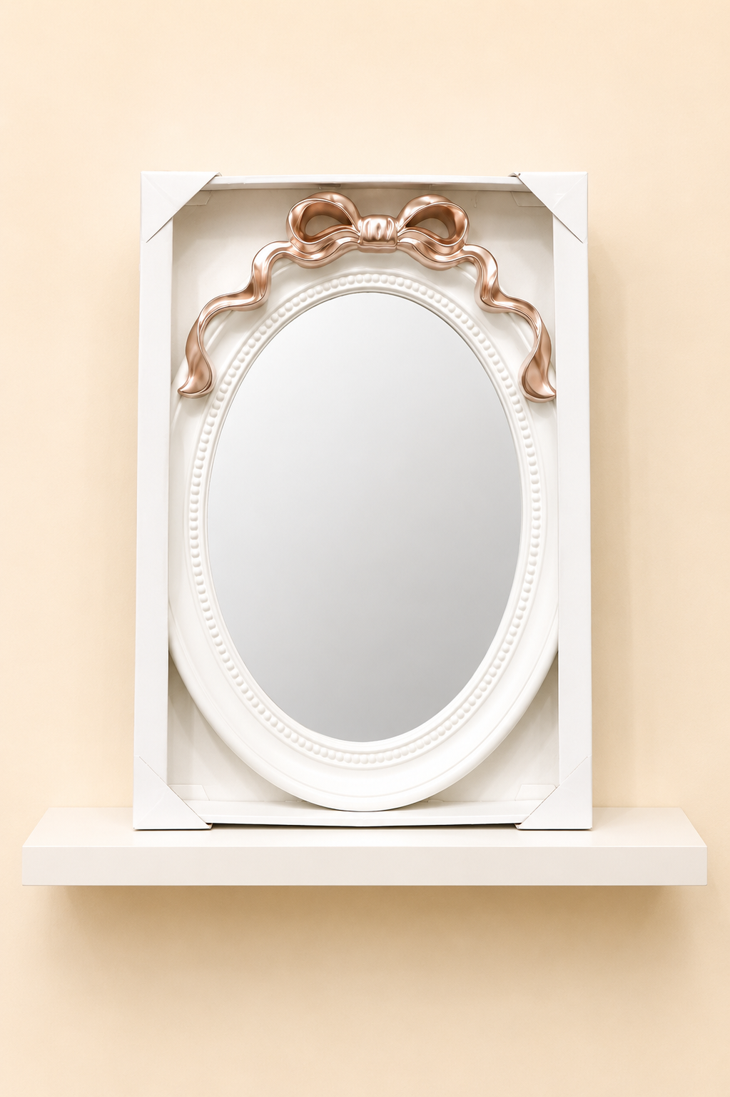 Dekoratif Duvar Aynası Oval (54x42 Cm) KOD: TUTKU-3240
