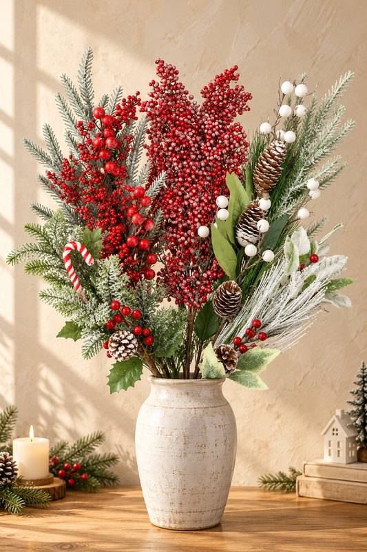 Yapay Uzun Dal Kokina Çiçek 66 Cm *41112* KOD: TUTKU-2854