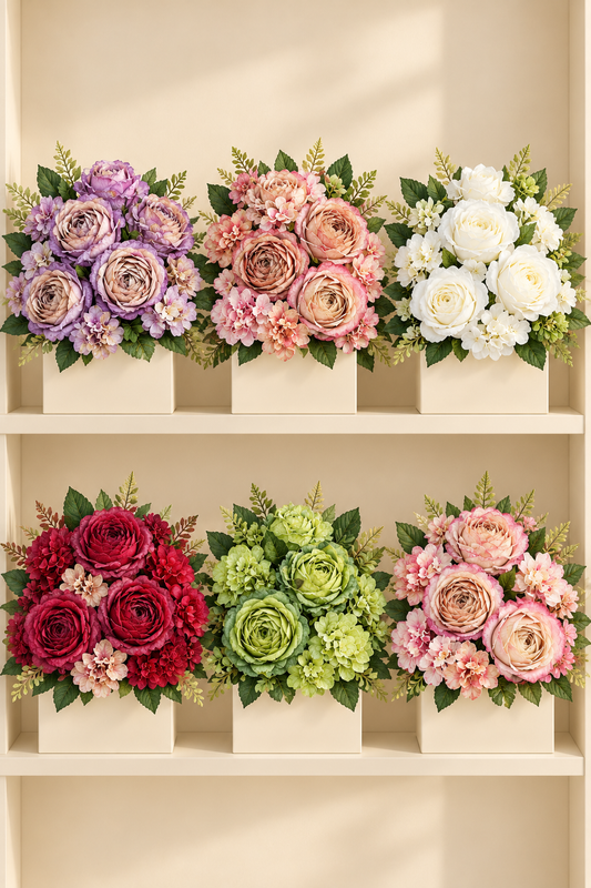 Yapay Buket Çiçek *46070* KOD: TUTKU-3939 43 Cm