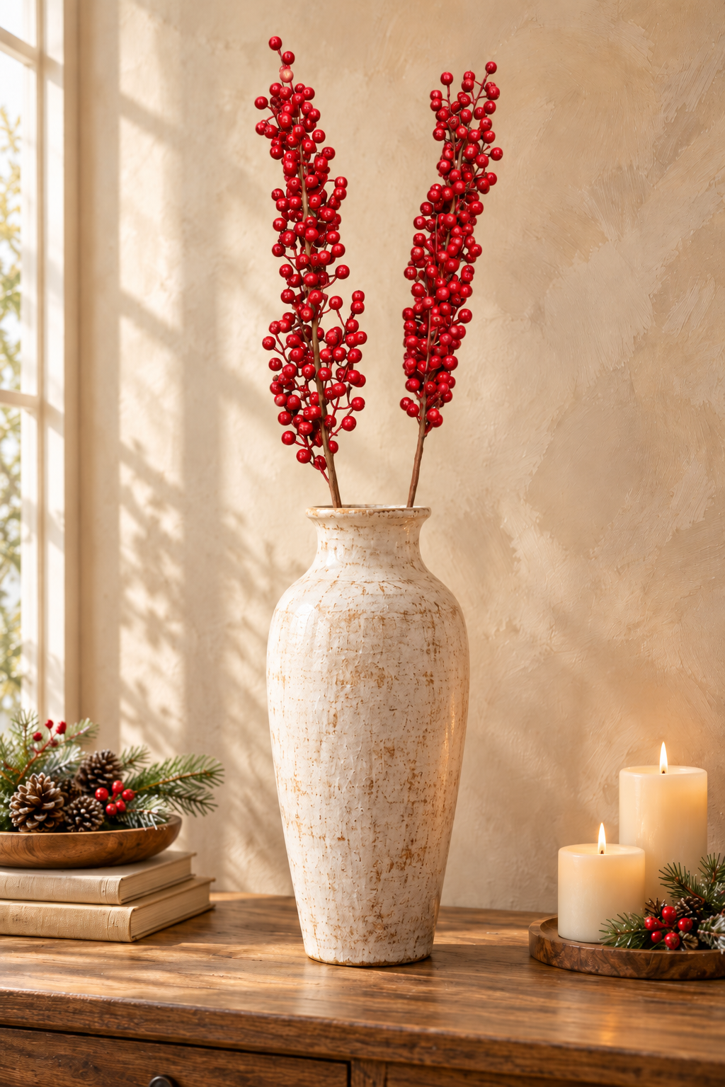 Yapay Uzun Dal Çiçek Kokina 90 Cm *41115* KOD: TUTKU-2985