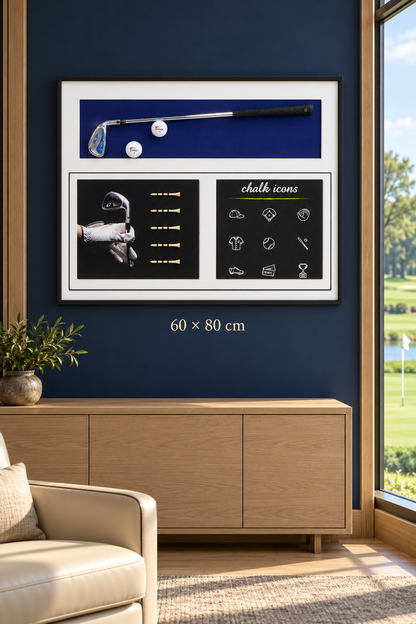 Golf Temalı Kabartmalı 3D Dekoratif Tablo *45927*6* TUTKU-3930