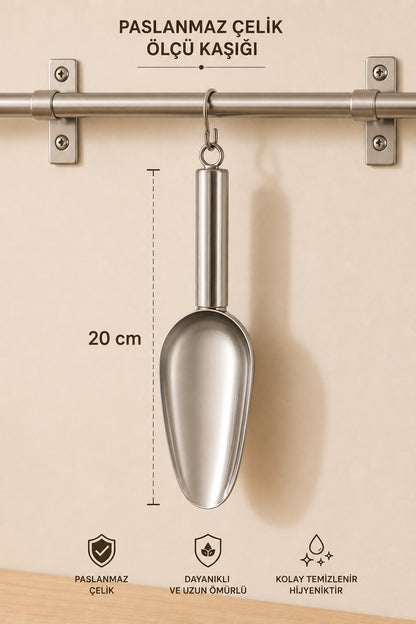 Çelik Buz Küreği - 20 Cm KOD: TUTKU-3272