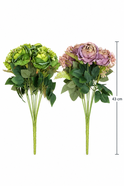 Yapay Buket Çiçek *46070* KOD: TUTKU-3939 43 Cm