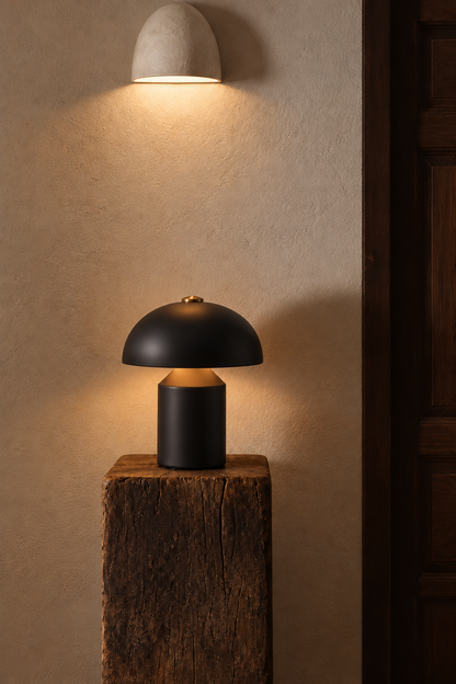 Dekoratif Led Masa Lambası Mantar 20 cm *45678*12* TUTKU-3980