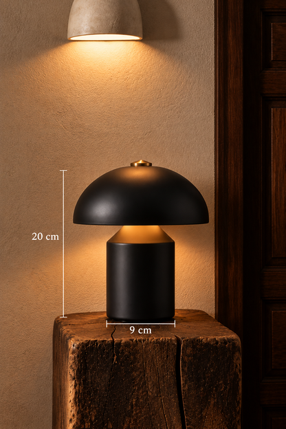 Dekoratif Led Masa Lambası Mantar 20 cm *45678*12* TUTKU-3980
