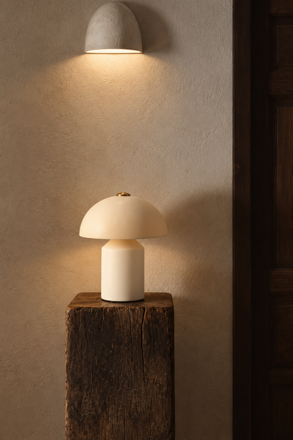Dekoratif Led Masa Lambası Mantar 20 cm *45678*12* TUTKU-3980