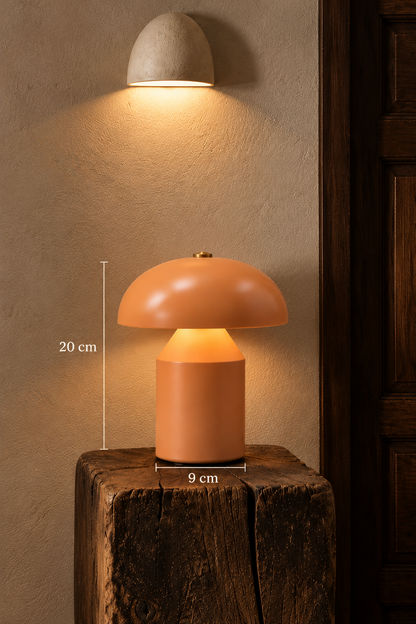 Dekoratif Led Masa Lambası Mantar 20 cm *45678*12* TUTKU-3980