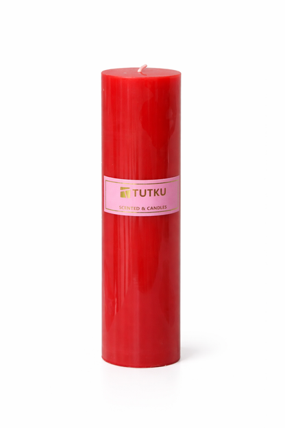 25 Cm Renkli Büyük Baton Mum KOD: TUTKU-1727