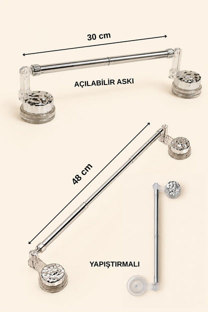 Yapışkanlı Açılır Banyo Havluluk KOD: TUTKU-3284